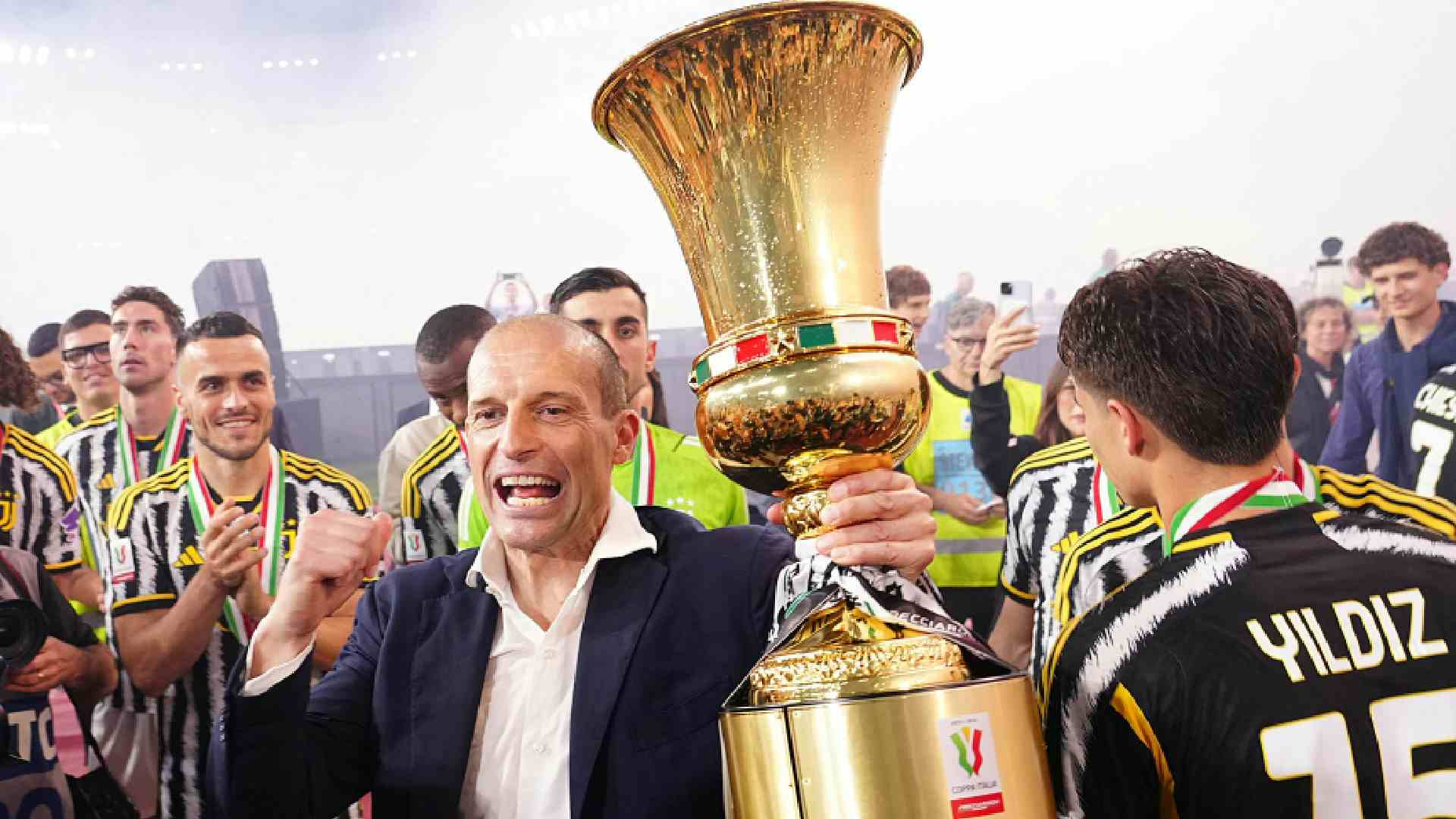 Coppa Italia Atalanta-Juventus, Allegri: "Vincere è nel Dna della Juve. Lascio una squadra forte"