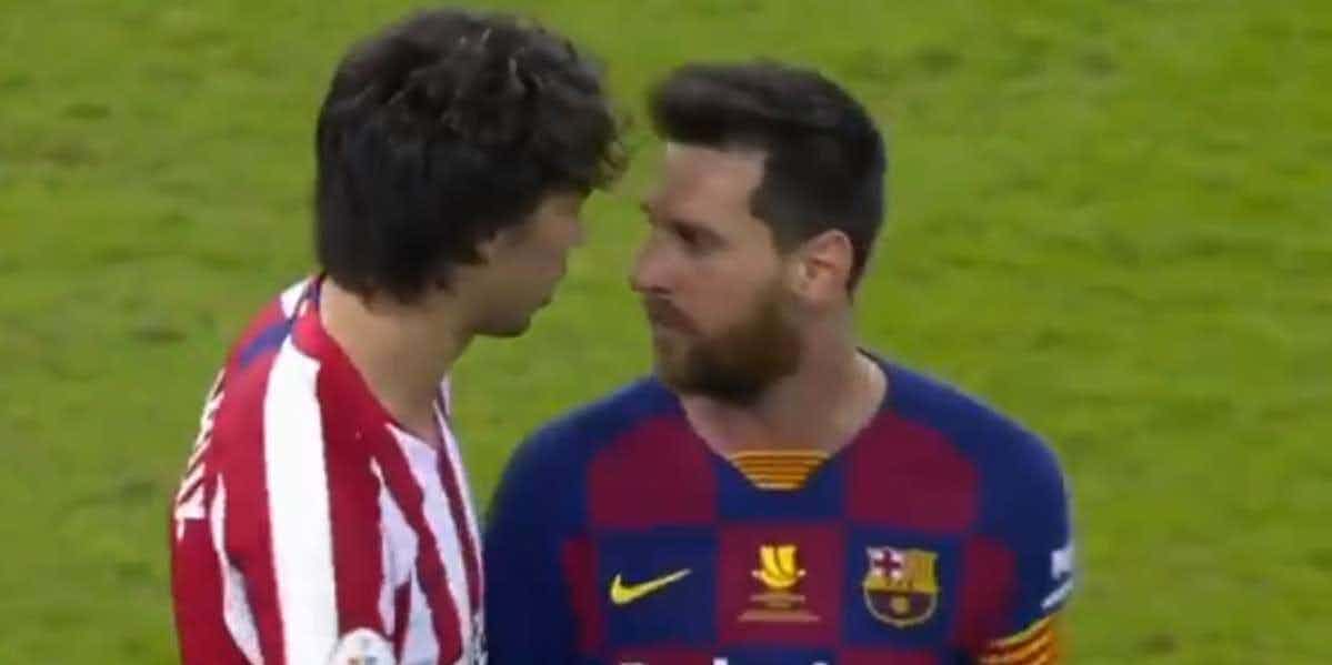 Barcellona-Atletico, scintille tra Messi e João Felix (VIDEO)