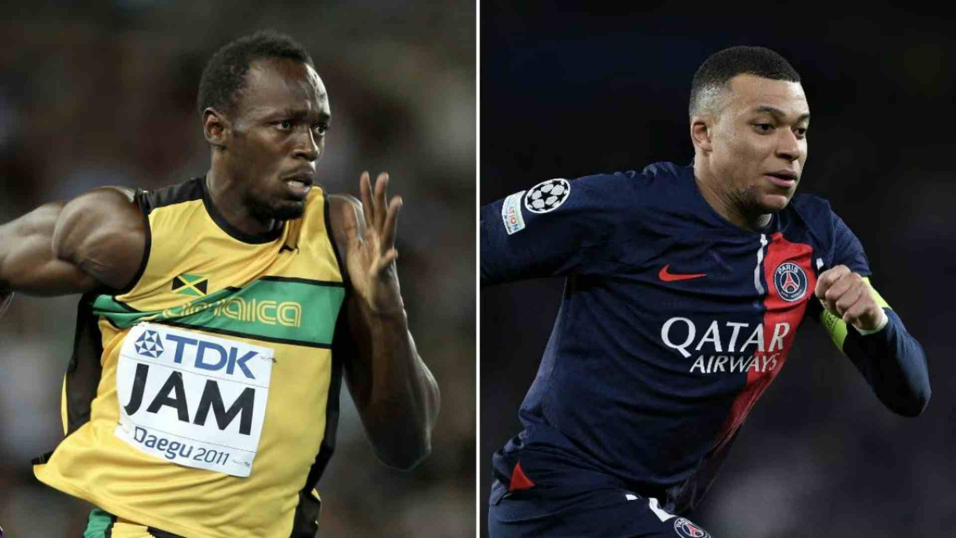 Mbappé VS Bolt sui 100 metri: il francese ha raccolto la sfida del campione olimpico